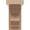 Ekena Millwork 3"W x 6"D x 6"H Classic Sheridan Rough Cedar Woodgrain TimberThane Corbel, Primed Tan CORUR03X06X06SHERCPR - alternate 4